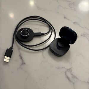 Oura Gen3 Horizon Silver Size 8 with Travel charger